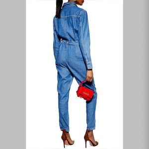 Pants - Utility Denim Jumpsuit Pants - Utility Denim Jumpsuit